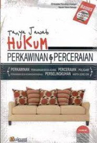 Image of Tanya Jawab Hukum Perkawinan Dan Perceraian