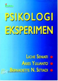 Image of PSIKOLOGI EKSPERIMEN
