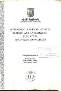 Image of assesment and evaluation in science and mathematics education: innovative approaches