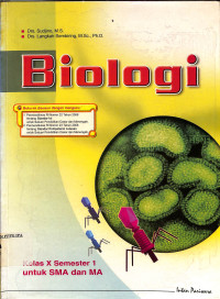 Image of Biologi kelas X  semester 1 untuk SMA dan MA