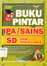 Image of Buku Pintar IPA/Sains SD untuk Kelas 4, 5 dan 6