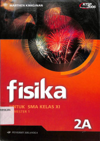 Image of FISIKA UNTUK SMA KELAS XI 2A