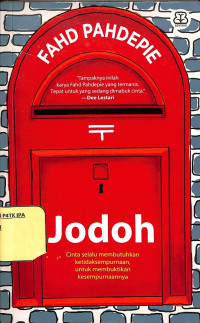 Image of JODOH
Cinta selalu  membutuhkan ketidaksempurnaan, untuk membuktikan kesempurnaannya