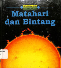 Image of Mengenal Ilmu Ruang Angkasa Matahari dan Bintang