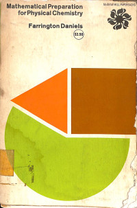Image of Mathematical Preparation for Physical Chemistry