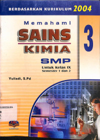 Image of Memahami Sains Kimia SMP Kelas IX