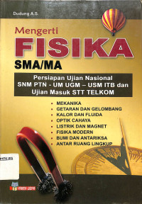 Image of Mengerti FISIKA SMA/MA