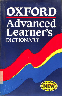 Image of OXFORD Advanced Learner's DICTIONARY