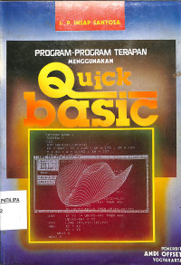 Image of PROGRAM-PROGRAM TERAPAN MENGGUNAKAN Quick basic