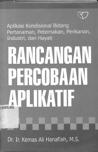 Image of Rancangan Percobaan Aplikatif