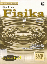 Image of Sains Fisika Kelas VIII Semester 1