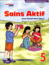 Image of Sains Aktif untuk SD kelas 5