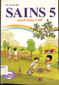 Image of Sains 5 untuk kelas 5 SD
