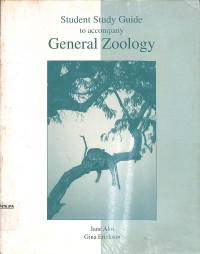 Image of Student Study Guide to accompany General Zoology