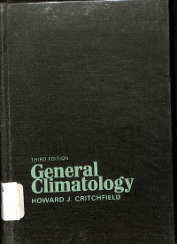 Image of Third edition General Climatiology