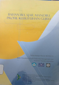 Image of Bahan Belajar Mandiri Profil Kebutuhan Guru