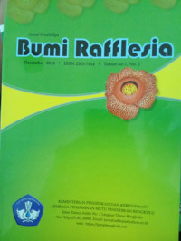 Image of Bumi Rafflesia 2018 (Jurnal)