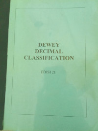 Image of Dewey Decimal Classification