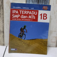 Image of IPA Terpadu 1B
SMP dan MTs untuk Kelas VII semester 2