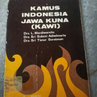 Image of Kamus Indonesia Jawa Kuna (Kawi)