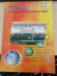 Image of Majalah Ilmu Pengetahuan Alam