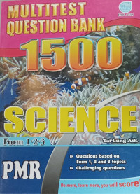 Image of Multitest Question Bank 1500 Science