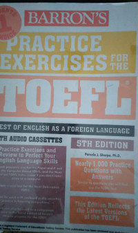 Image of Practice Exercises for the Toefl