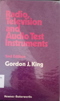 Image of Radio, Television and Audio Test Instruments 2nd Edition