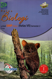 Image of sains biologi untuk SMP kelas VII jilid 1B