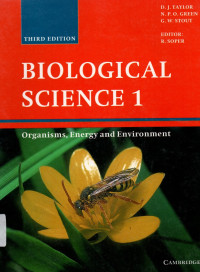 Image of biological science 1 organisms, energy and environment