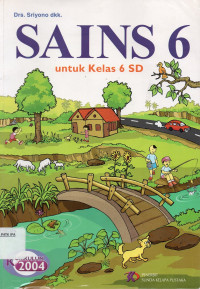 Image of Sains 6 untuk kelas 6 SD