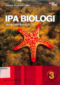 Image of IPA Biologi Untuk SMP Kelas IX