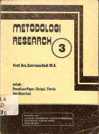 Image of Metodologi Research 3