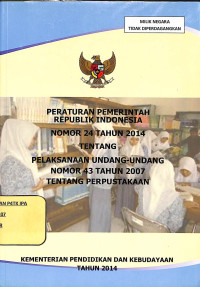 Image of Peraturan Pemerintah Republik Indonesia