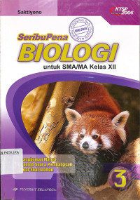 Image of Seribu Pena Biologi
Untuk SMA/MA kelas XII